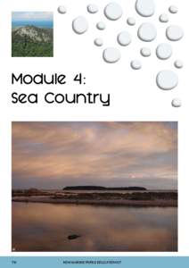 Module 4: Sea Country 76  NSW MARINE PARKS EDUCATION KIT