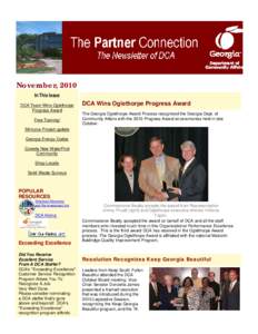 Microsoft Word - November 2010 DCA Newsletter