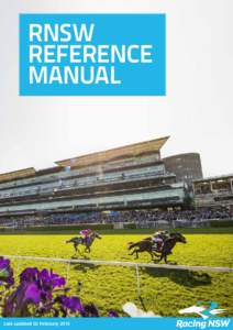 RNSW REFERENCE MANUAL Last updated 02 February 2015