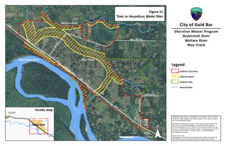 Figure 11 Toxic or Hazardous Waste Sites SR Wallace River