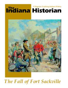 The  A Magazine Exploring Indiana History Indiana Historian