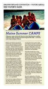 Camp Arcadia / Scouting in Maine / Maine / Summer camp / Geography of the United States