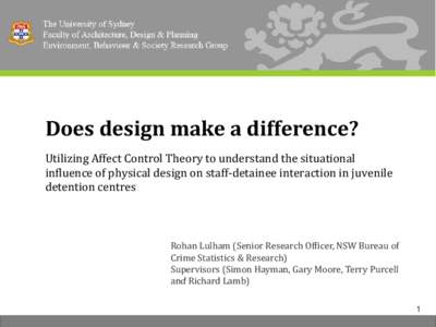 Feeling / Affect control theory / Affect