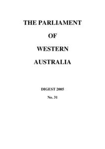 Microsoft Word - FINAL Parliamentary Digest No[removed]DOC