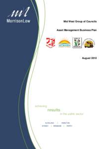 Mid West Group of Councils  Asset Management Business Plan August 2010