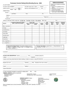 Microsoft Word - Tennessee Colonial Wading Bird Count Form 2008-vers2