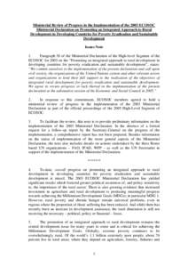 Food and drink / Food politics / International development / Development / Food and Agriculture Organization / Hunger / Millennium Development Goals / Rural development / Food security / United Nations / United Nations Development Group / Poverty