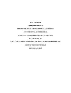 Terrorism / Combating Terrorism Center / United States Military Academy / Islamic terrorism / Religion / Abu Muhammad Asem al-Maqdisi / Jihadism / Al-Qaeda / Militant / Islam / Jihad / Islamism