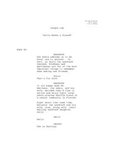 revised[removed]First Draft Jeff & Nathan Jungle Jam “Sully Makes a Friend”