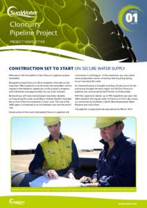 01 edition Cloncurry Pipeline Project