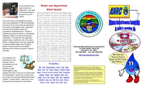 Kids Guide - Water-use Registration