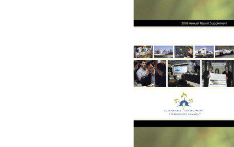 2008 Annual Report Supplement  Supplement to the 2008 Annual Report