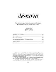 Calvoz - Final (Do Not Delete[removed]:11 PM CARDOZO LAW REVIEW