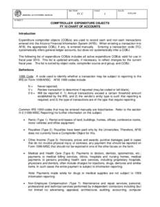 SECTION ARIZONA ACCOUNTING MANUAL IV-C  PAGE