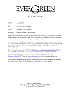 MEMORANDUM  DATE: June 14, 2013