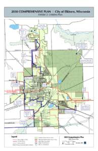 2030 COMPREHENSIVE PLAN  City of Elkhorn, Wisconsin Exhibit 2: Utilities Plan