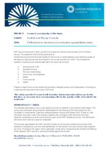 Microsoft Word - HRF Case study - Central Coast Quality of Life.docx