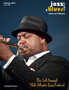 jazz &blues report  February, 2012