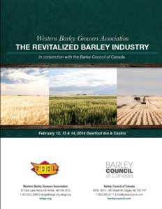 WESTERN BARLEY GROWERS ASSOCIATION and