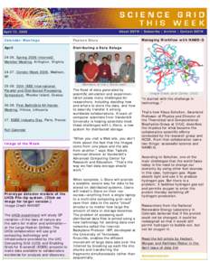About SGTW | Subscribe | Archive | Contact SGTW  April 12, 2006 Calendar/Meetings
