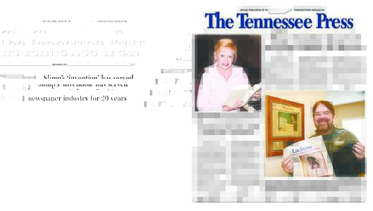 The Tennessee Press  16 No surprises here; INT is huge success again