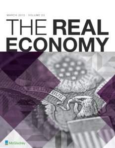 MARCH 2015 | VOLUME 03  	THE REAL ECONOMY  	THOUGHT