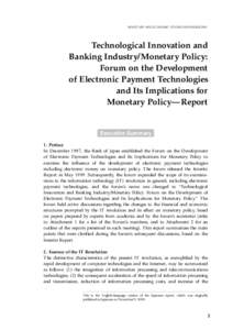 Monetary policy / Macroeconomic policy / Public finance / Inflation / Globalization / Federal Reserve System / Financial services / Monetary policy of the Philippines / Credit channel / Economics / Macroeconomics / Financial markets