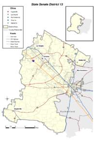 State Senate District 13 Cities Eagleville