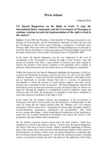 Press Release Nicaragua Report_ENG