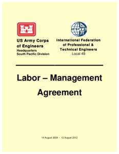 US Army Corps of Engineers Headquarters South Pacific Division  International Federation