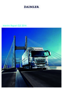 Daimler Interim Report Q3 2014