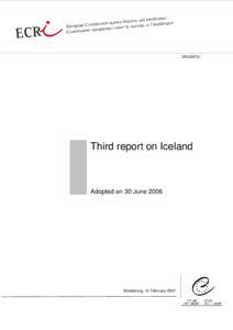 Iceland third report - cri07-3