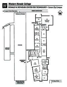 Western Nevada College DONALD W. REYNOLDS CENTER FOR TECHNOLOGY • Carson City Campus COMBS CANYON ROAD N