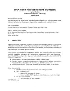 Coalition of Urban and Metropolitan Universities / Indiana University – Purdue University Indianapolis / Spea / Indiana University School of Public and Environmental Affairs / Association of Public and Land-Grant Universities / North Central Association of Colleges and Schools / American Association of State Colleges and Universities