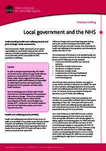 Primary care / Medicine / NHS Confederation / Department of Health / Scottish Government Health and Social Care Directorates / Health care / Government / National Health Service / Health / Healthcare in Scotland