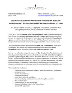 FOR	
  IMMEDIATE	
  RELEASE	
   	
   June	
  6,	
  2014	
   	
   	
      	
  