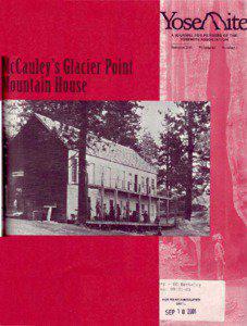 Sierra Nevada / Rural tourism / Yosemite Firefall / Yosemite Valley / Glacier Point / Tenaya Canyon / Tenaya Lake / James Mason Hutchings / Merced River / Geography of California / California / Yosemite National Park