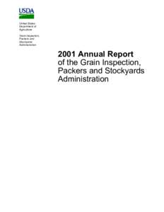 Packers and Stockyards Act / Agriculture / Meat industry / Packaging / United States Department of Agriculture / Livestock / Meat packing industry / Under Secretary of Agriculture for Marketing and Regulatory Programs / Grain Inspection /  Packers and Stockyards Administration / Food and drink / Food law