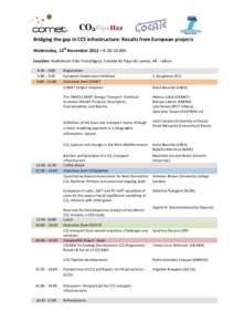 Microsoft Word - Bridging the gap in CCS infrastructure_AGENDA_12_Dec_FINAL