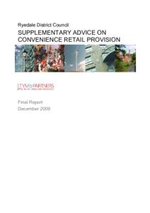 Microsoft Word - Ryedale - Supplementary Advice on Conv Retail Provision _09.12.09_ FINAL VERSION.docx