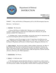 Network management / Science and technology in the United States / Military acquisition / Military organization / Military / Defense Technical Information Center / Under Secretary of Defense for Acquisition /  Technology and Logistics / Government procurement in the United States / Department of Defense Architecture Framework / United States Department of Defense / Military science / Assistant Secretary of Defense for Networks and Information Integration