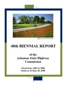 Highway 63, Cleveland County  48th BIENNIAL REPORT of the Arkansas State Highway Commission