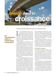 Investir dans la croissance - Finances et Développement - mars[removed]Serkan Arslanalp; Fabian Bornhorst; Sanjeev Gupta