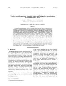 524  JOURNAL OF THE ATMOSPHERIC SCIENCES VOLUME 65