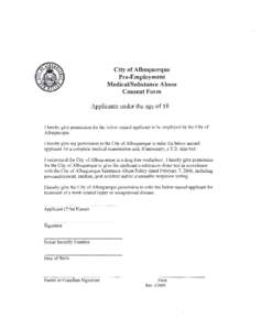 Albuquerque metropolitan area / Albuquerque /  New Mexico / Background check / Government / New Mexico / Geography of the United States / Employment / Recruitment / Criminal records