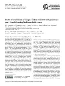 Eddy covariance / O2 / London / Structural engineering / Architecture / Greenhouse gas / The O2 / Fichtelgebirge