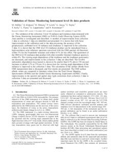 Click Here JOURNAL OF GEOPHYSICAL RESEARCH, VOL. 113, D15S06, doi:[removed]2007JD008665, 2008  for