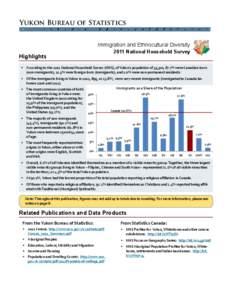 Yukon Bureau of Statistics 2 ÷  9