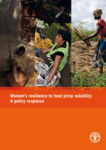 Women’s resilience to food price volatility: A policy response Women’s resilience to food price volatility: A policy response