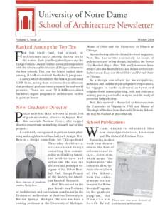 Greek architects / Geography of Indiana / Léon Krier / Master of Architecture / University of Notre Dame / Demetri Porphyrios / St. Joseph County /  Indiana / Richard H. Driehaus Prize for Classical Architecture / Architecture